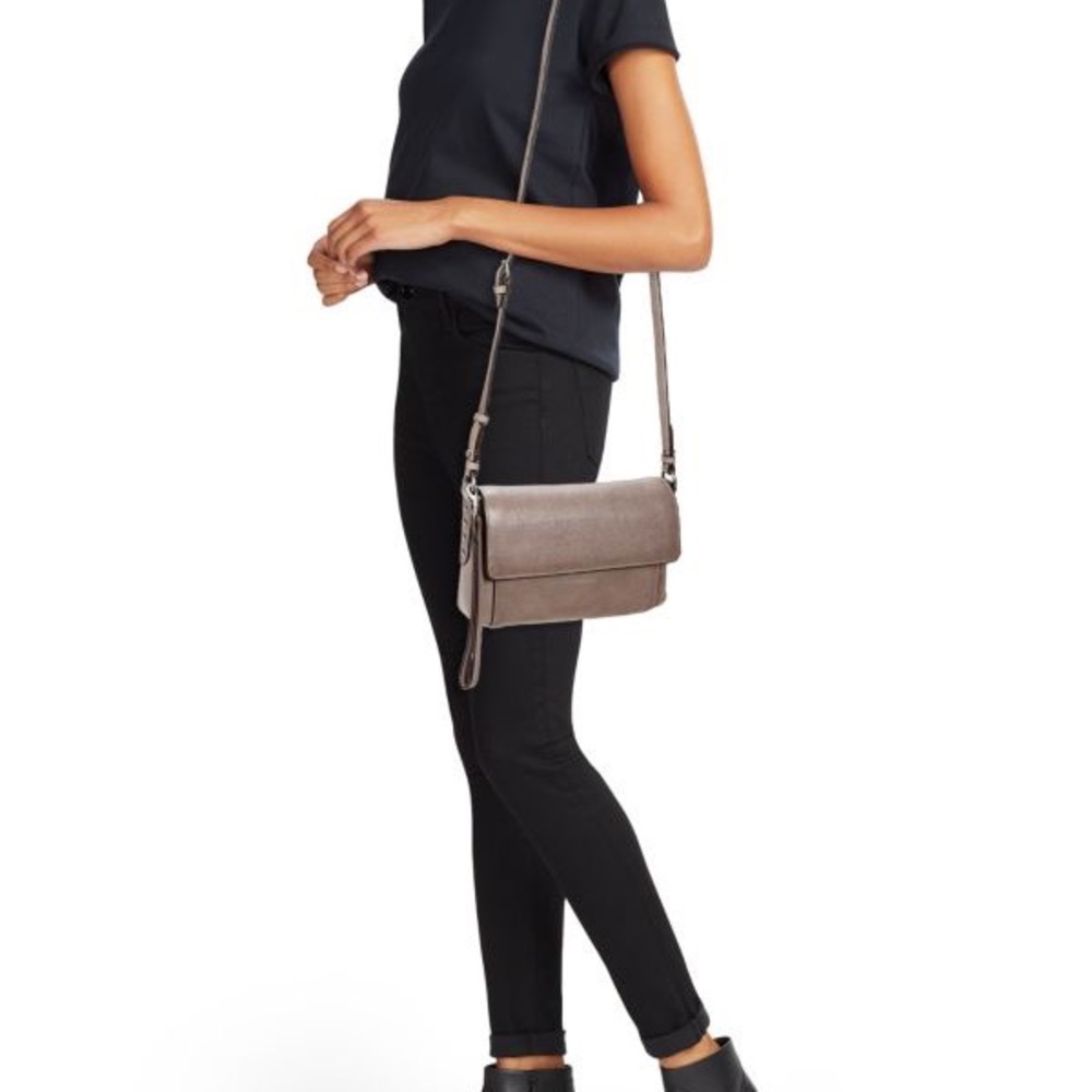 frye reed flap crossbody Purse